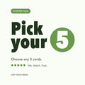 Pick Any 5 — Starter Card Bundle