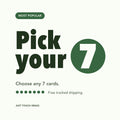 Pick Any 7 — Most Popular Card Bundle